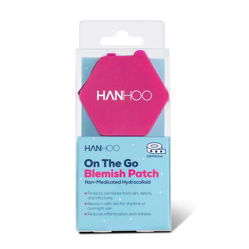 On the Go Hydrocolloid Blemish Patch | Blemish Spot Treatment | Face and Body | Pimple Patch Dispenser | Korean Beauty | 108 Patch