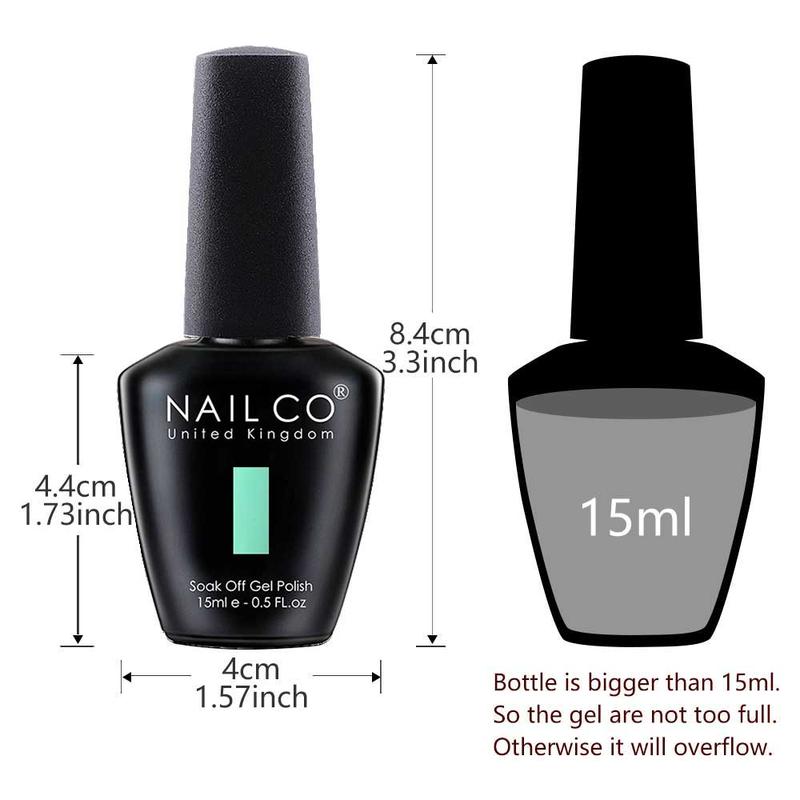 Summer Pastel Color Gel Nail Polish for Music Festival Makeup, 1 Count Long Lasting Quick Dry Nail Art DIY For Women & Girls