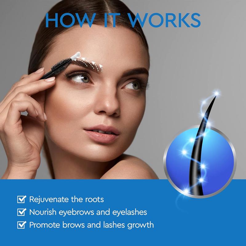 Terez and Honor Advanced Eyelash Serum for Thicker, Longer Eyelashes and Eyebrows - Grow Luscious Lashes with Brow Enhancer