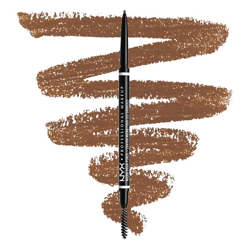 NYX Makeup Micro Brow Pencil - Natural Finish, All Skin Tones, Cruelty Free - Beauty and Personal Care - Cosmetic Color Tinted