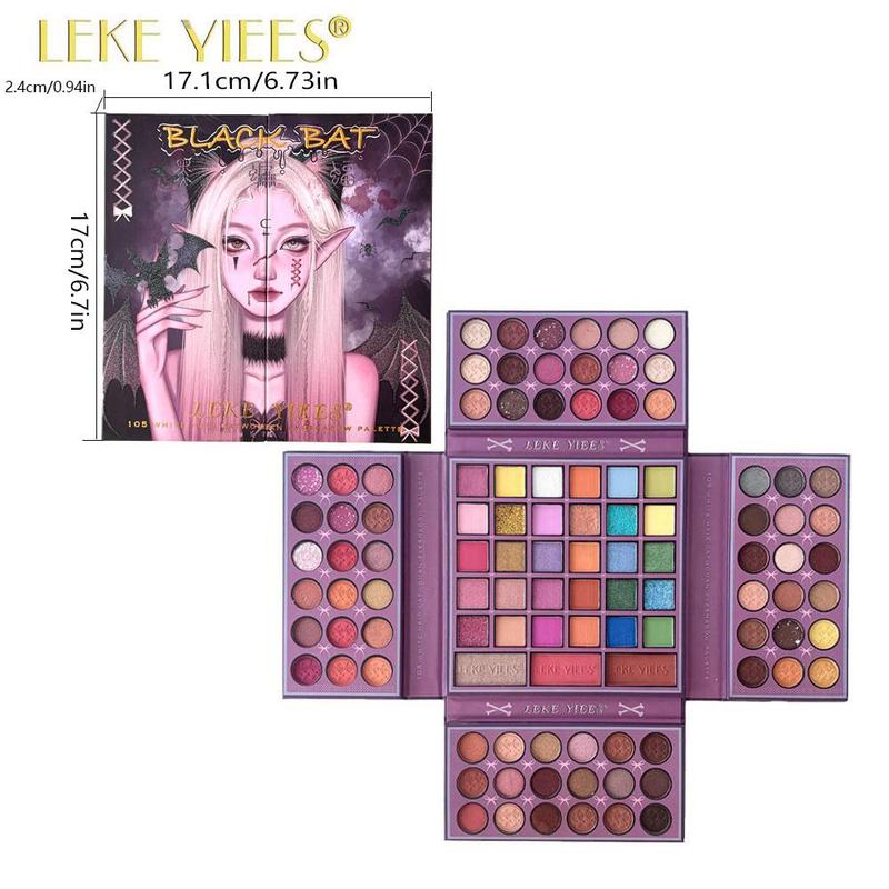 105 Color Eyeshadow Palettes, Long Lasting Shimmering & Matte Eye Shadow Makeup Palette, High Pigmented Eyeshadow Powder