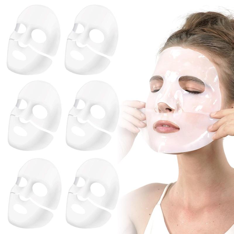 Collagen Mask, 6 Counts set, Night Wrap Facial Moisturizing Care Mask, Facial Skin Care Products for Men and Women, Christmas Gift