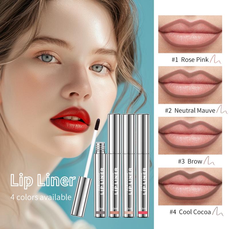 Peel Off Lip Liner Stain, Waterproof peel Off LipLiner Tattoo, Matte lip stick, Contour Eyeliner, Flawless Cosmetic products, Makeup Accessories