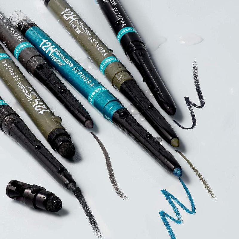 Waterproof 12HR Retractable Eyeliner Pencil