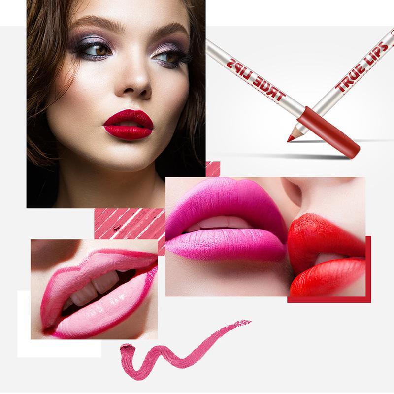 Long Lasting Matte Lipstick & Lip Liner Set, 12 Colors Matte Lipstick & 12 Colors Lip Liner, Suitable for All Occasions Lip Makeup