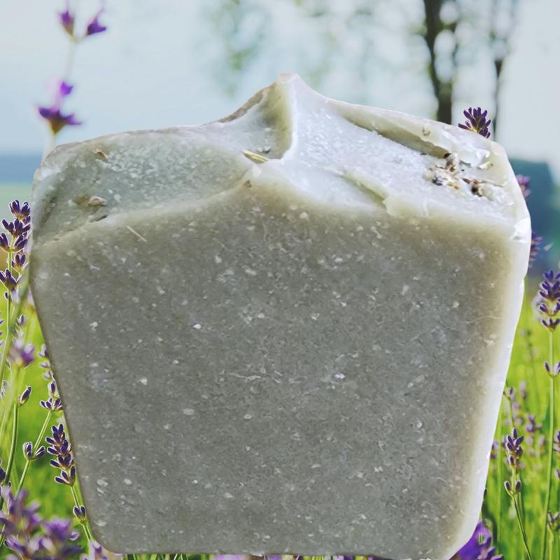 Lavender French Green Clay Handmade Artisan Natural Moisturizing Soap. Body Care Body Wash