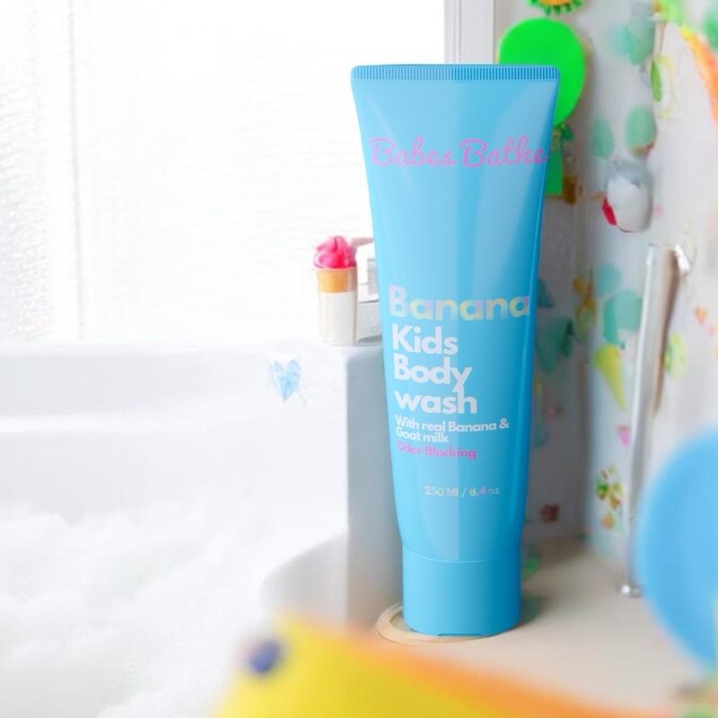 Babes Bathe Kids Body wash Natural, Gentle, Odor Blocking Body Care Soap