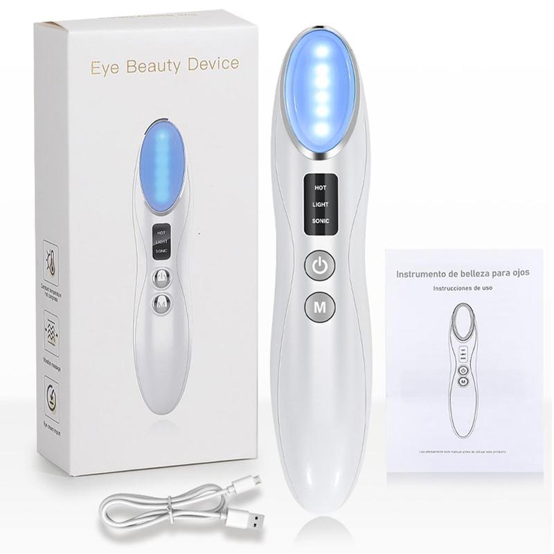 Eye Beauty Instrument, Rechargeable Eye Massager, Electric Eye Massaging Machine, Professional Eye Massage Tool for Women, Beauty & Personal Care Appliances