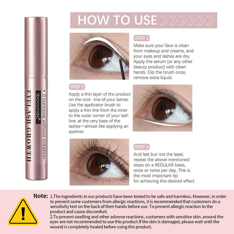 Eyelash Moisturizing Care Mascara, 1 Count Eyelash Care Liquid, Clear Waterproof Mascara, Eyelash Extension Serum for Women & Girls