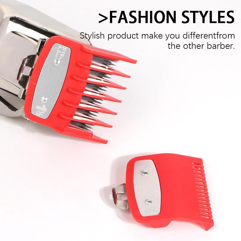 Hair Clipper Limit Combs, 2 Counts set Hair Clipper Positioning Combs, Professional Electric Hair Clipper Limit Combs, Barber Hair Clipper Limit Combs