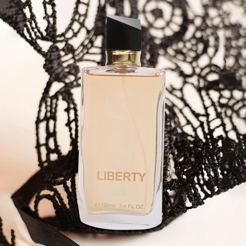 Liberty Paris Eau de Parfum Natural Spray Perfume for Women 100ml 3.4fl.oz. - White Floral, Citrus, Vanilla, Aromatic Fragrance