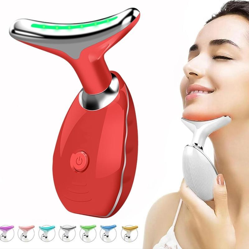 Beauty Gifts, Neck & Face Skin Lifting & Firming Skincare Massager, 1 Count Portable Electric Facial Massage Tool, Facial Massager, Skin Care Comfort Product, Face Lifting Machine, Christmas Gift