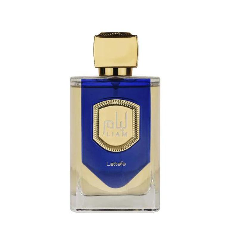 Lattafa Perfumes Liam Blue Shine EDP Spray 100ML (3.4 OZ) By Lattafa, Refreshing And Aromatic Fragrances For Men Blend Scented Cologne Cosmetic