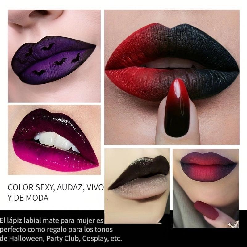 Long Lasting Matte Lipstick, Water Proof Matte Lip Balm, Easy Coloring Lip Sticks, Moisturizing Matte Lipstick, Velvet Matt Finish Lip Gloss Gift