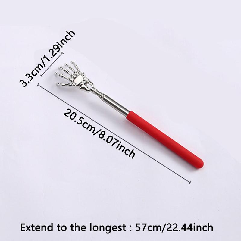 Random Color Retractable Scratcher, Stainless Steel Retractable Scratcher, Retractable Scratcher Tool, Universal Hand Tool for Daily Use