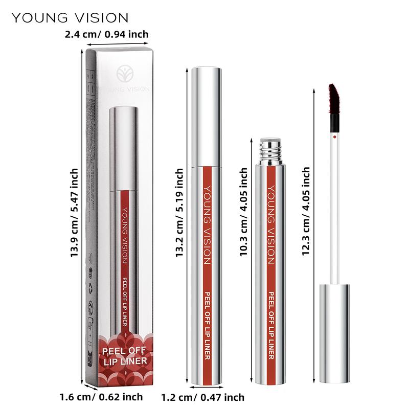 YOUNG VISION lip stain peel off lip liner Matte, Smudge-Proof & Long-Lasting | Perfect Lip Definition lip  colors