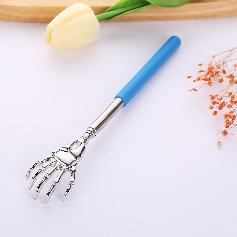 Random Color Retractable Scratcher, Stainless Steel Retractable Scratcher, Retractable Scratcher Tool, Universal Hand Tool for Daily Use