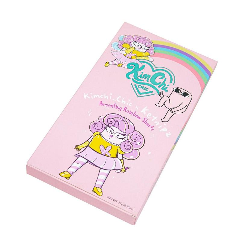 Kimchi Chic x Ketnipz Rainbow Sharts Eyeshadow Palette - 18 Limited Edition Colors, Beauty Collector's Item