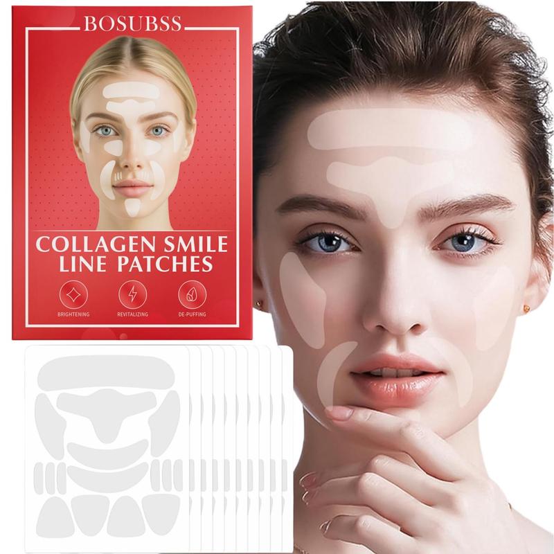 Collagen Full Face Patches, 160pcs box Face Lifting Patches, Firming Smoothing Face Skin Care Patches, Skin Care Products for Women & Men