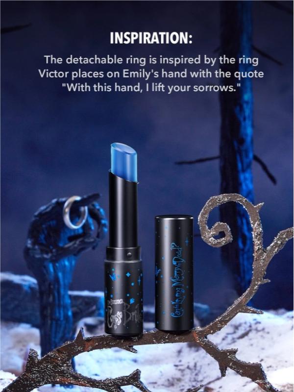 Corpse Bride SHEGLAM Ethereal Glow Lip Balm - Blue Lip Care for Comfort and Skincare