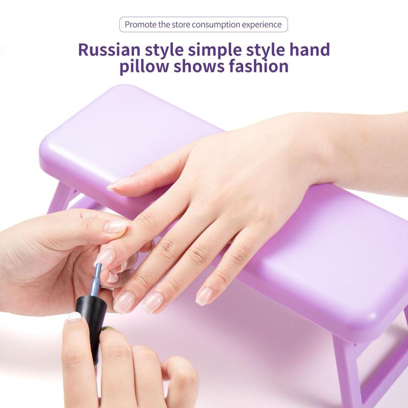 Foldable Nail Art Hand Rest, Manicure Cushion Pillow, Arm Rest Holder for Nail Trainer, Nail Salon Tools, Manicure & Pedicure Tools