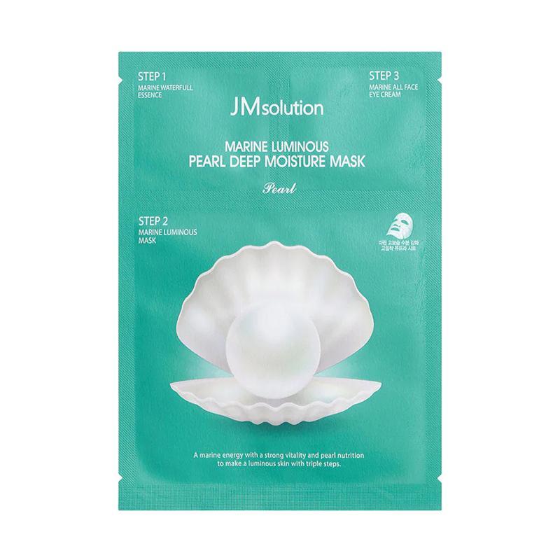 Korean JM Solution Marine Light Pearl Deep Hydration Mask 10 Pieces