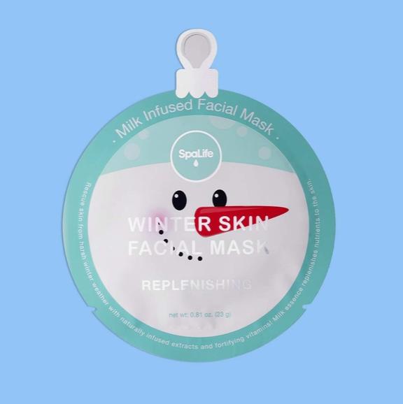 My Spa Life - Infused Winter Skin Facial Sheet Mask - Shaped as Ornaments