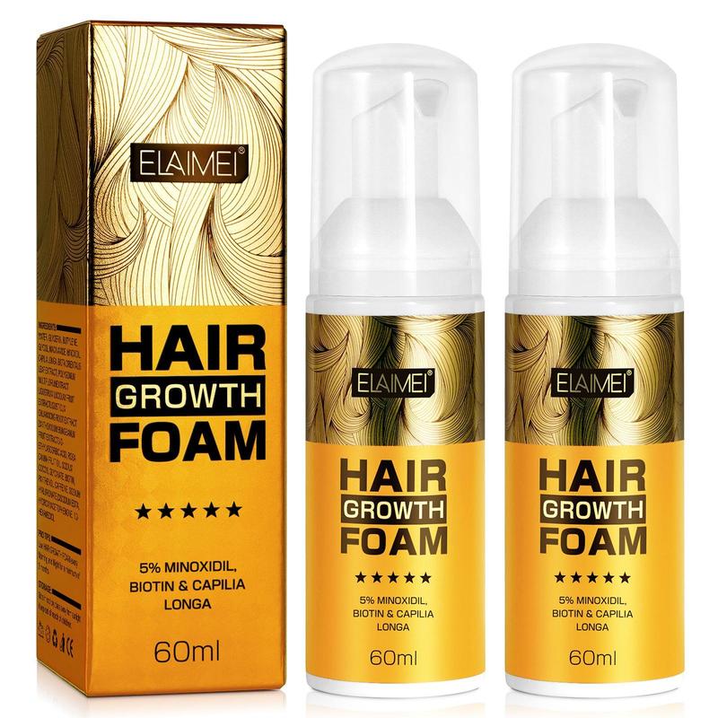 Minoxidil Foam (5%) for Hair with Added Comfort Hair Care Serum