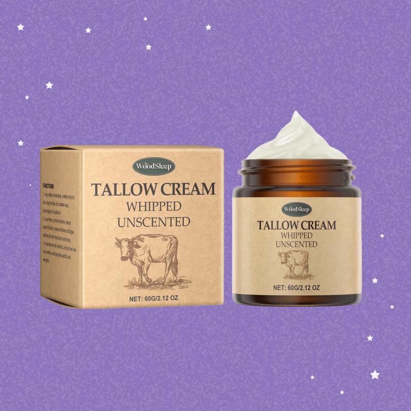 60g Tallow Cream, Gentle Moisturizing Body Cream, Hydrating Body Lotion for Women & Men, Body Care Product for Daily Use