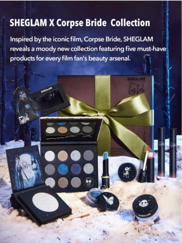 Corpse Bride SHEGLAM Ethereal Glow Lip Balm - Blue Lip Care for Comfort and Skincare