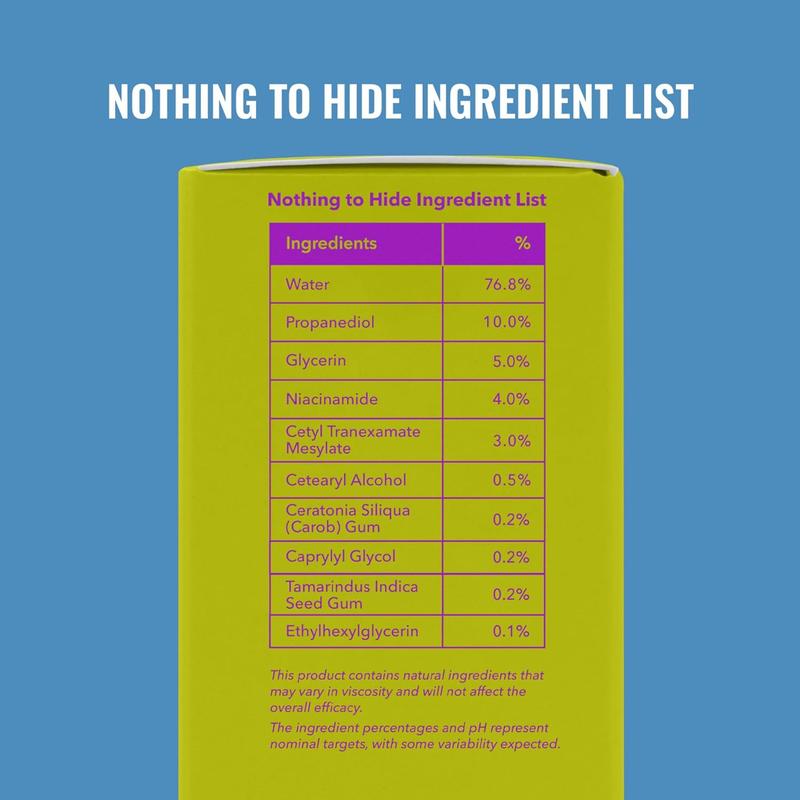 Good Molecules Discoloration Correcting Serum - Tranexamic Acid and Niacinamide for Dark Spots, Sun Damage, and Age Spots - Skincare Face Good Molecules Good Molecules