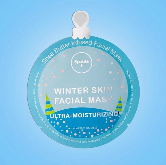 My Spa Life - Infused Winter Skin Facial Sheet Mask - Shaped as Ornaments