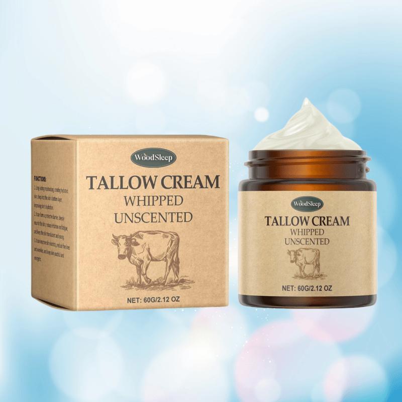 60g Tallow Cream, Gentle Moisturizing Body Cream, Hydrating Body Lotion for Women & Men, Body Care Product for Daily Use