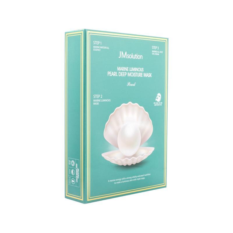 Korean JM Solution Marine Light Pearl Deep Hydration Mask 10 Pieces