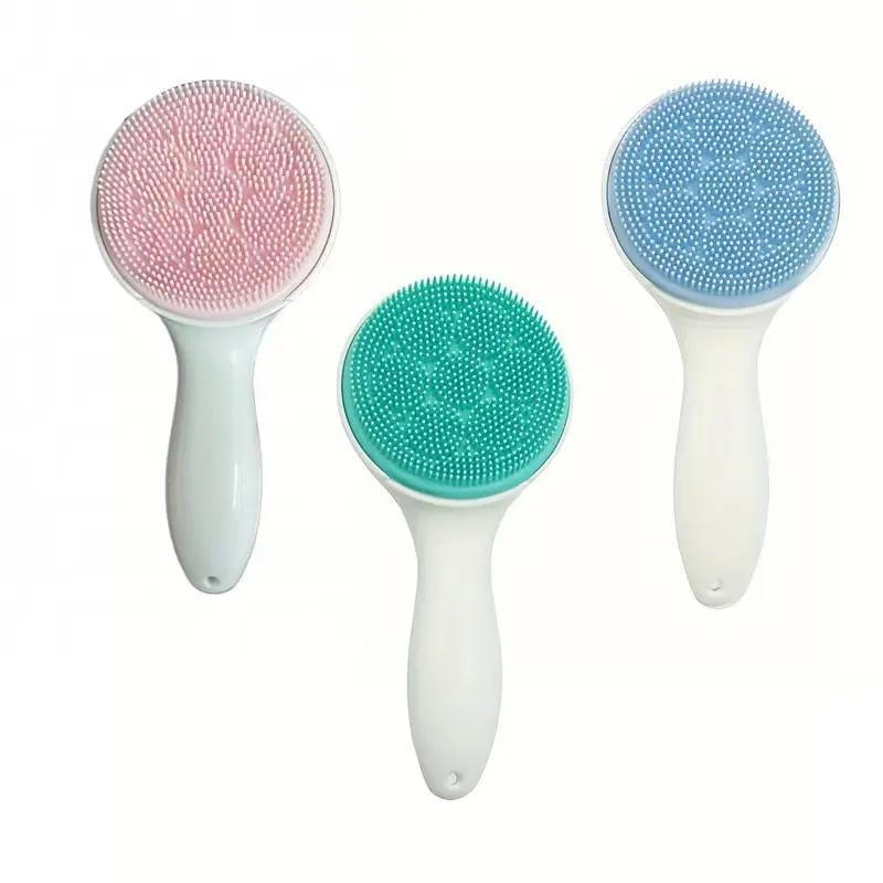 Skin Care Gifts, Silicone Facial Cleansing Brush Set, 3 Counts Soft Face Scrubber, Professional Skincare Tools for Daily Use